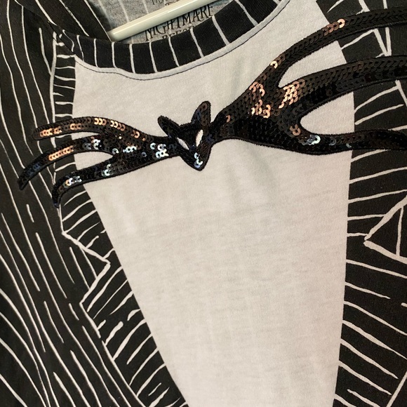 Nightmare before Christmas jack skellington hooded tshirt - Picture 3 of 5